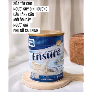 [MẪU MỚI NHẤT 2024] Sữa Ensure Úc vị vani