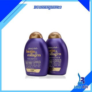 Bộ dầu gội xả biotin Tím