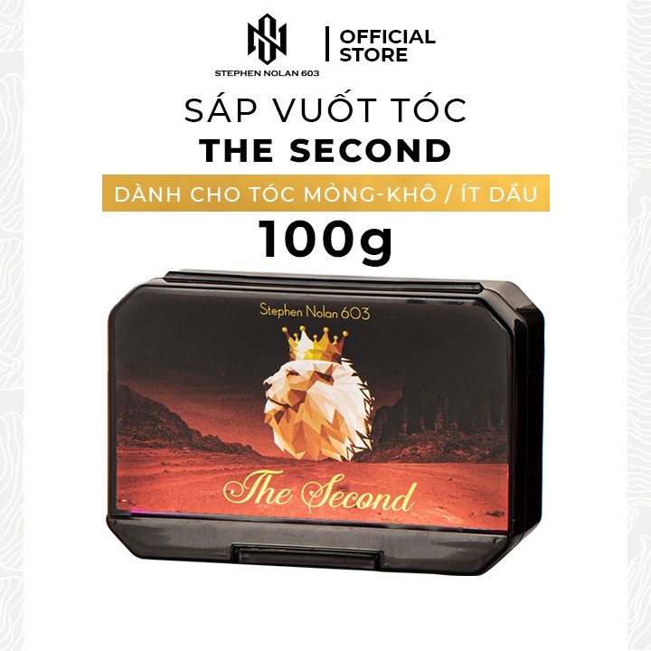 Sáp vuốt tóc The Second 100g Stephen Nolan 603 - Cho tóc mỏng thưa