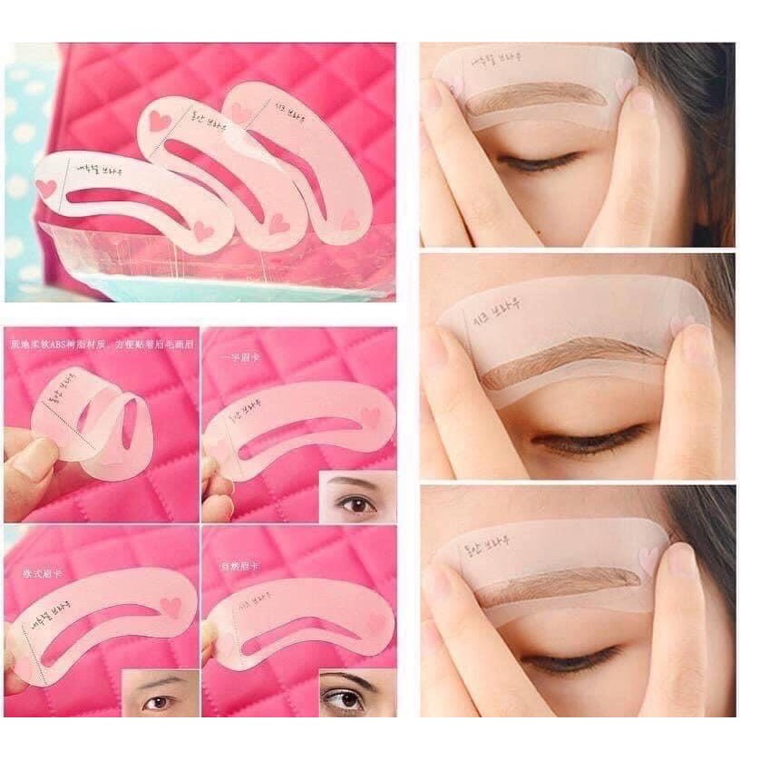 Combo 3 khung kẻ chân mày