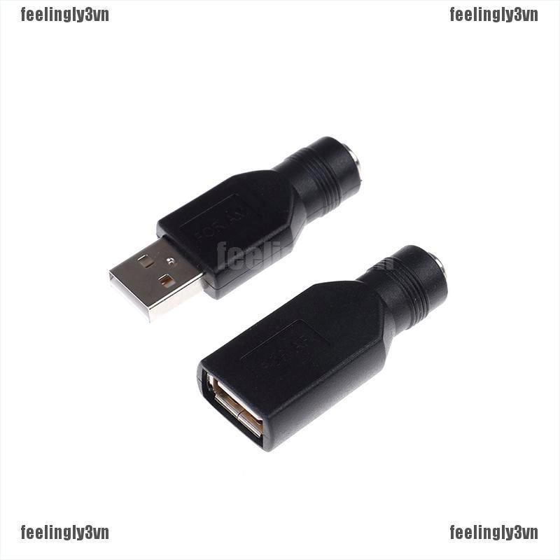 ❤ADA❤ Bộ chuyển đổi kết nối laptop 5.5x2.1mm DC USB 2.0 Male / Female TO | BigBuy360 - bigbuy360.vn