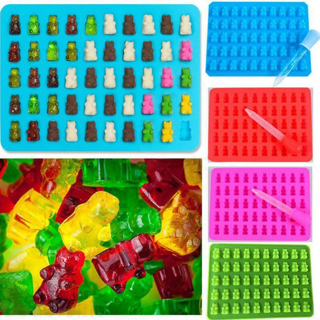 Khuôn Silicone Làm Đá / Sô Cô La Chống Dính Tiện Dụng