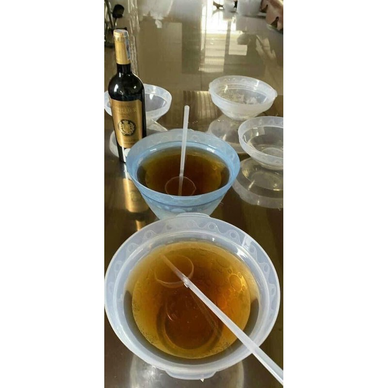 Bát đựng rượu ướp lạnh 2 tầng
