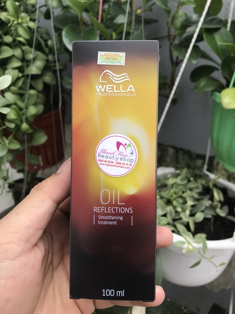 Tinh dầu Argan dưỡng tóc Wella Oil Reflections 100ml ( New 2021 )