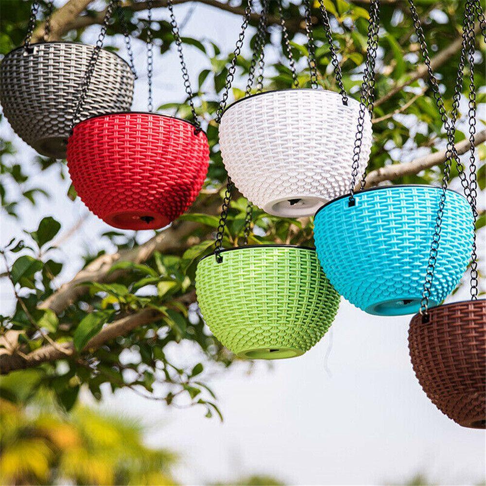 Giỏ Mây Dùng Trồng Cây Treo Trang Trí Thời Trang