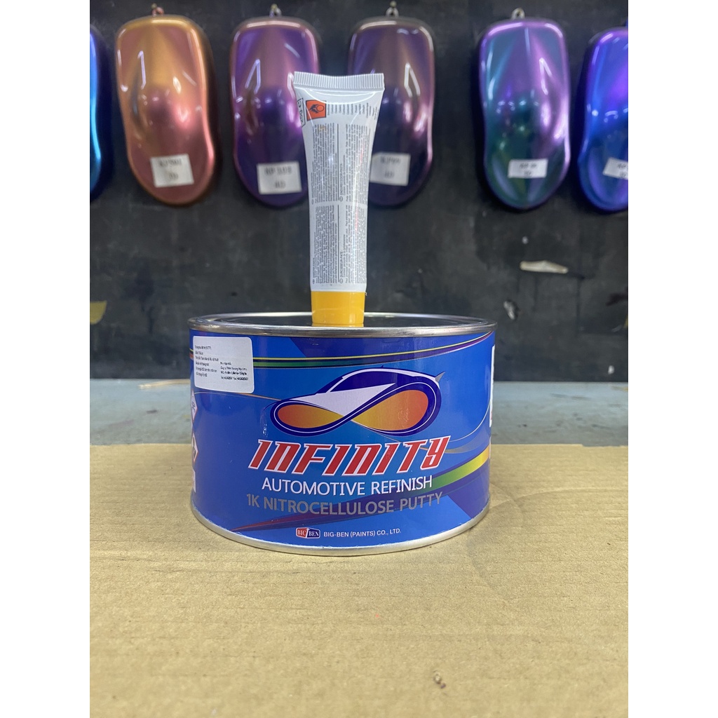 Trét Matit Đa Chức Năng 2TP Cao Cấp (Sơn Oto,Xe Máy) Lon 1kg