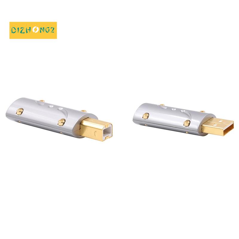 Đầu kết nối USB 2.0 loại A B HiFi DIY DAC mạ vàng 24K UB201