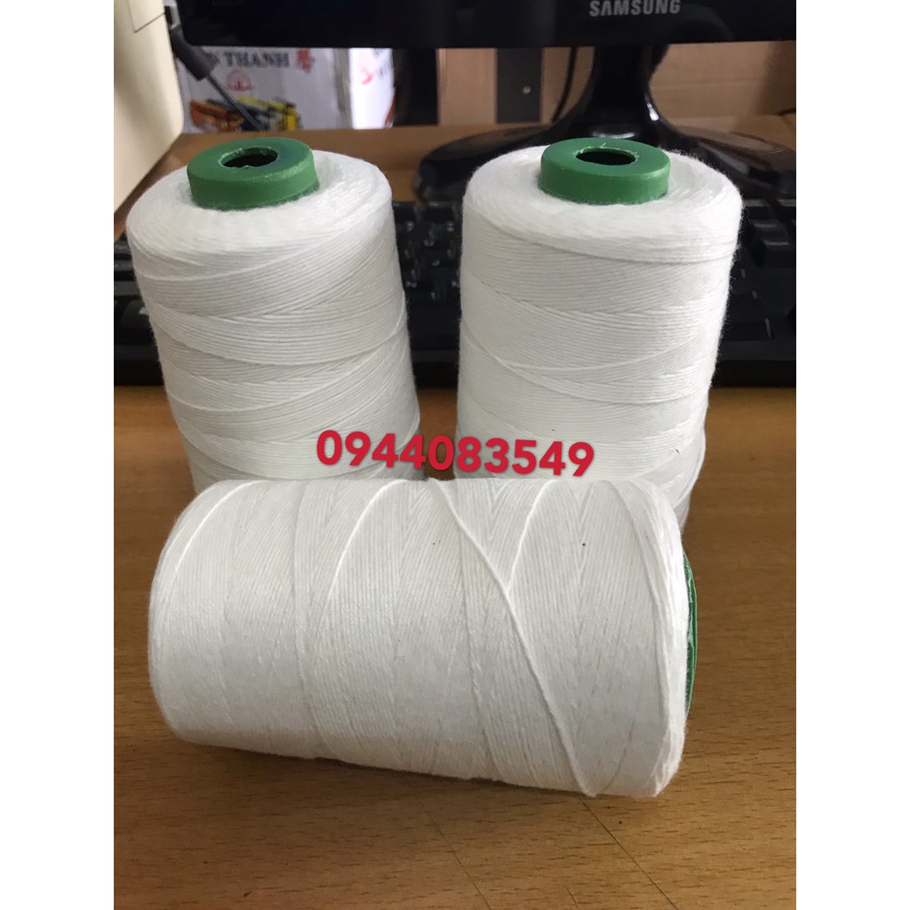Chỉ khâu bao tải loại 2 lạng,chỉ khâu bao tải,chỉ lắp trên máy khâu bao