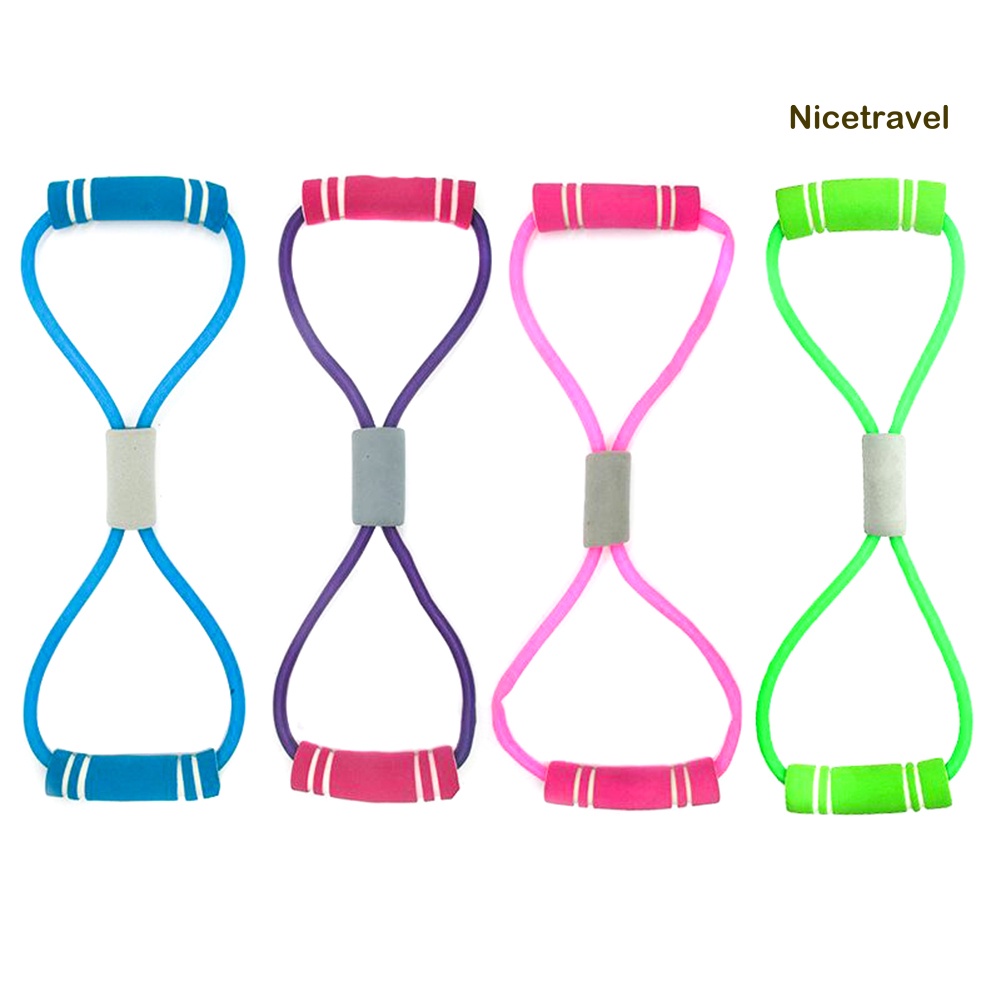 Dây Đai Kháng Lực Hình Số 8 Dùng Tập Yoga / Thể Hình