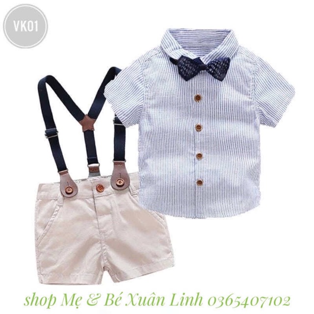set công tử bé trai
