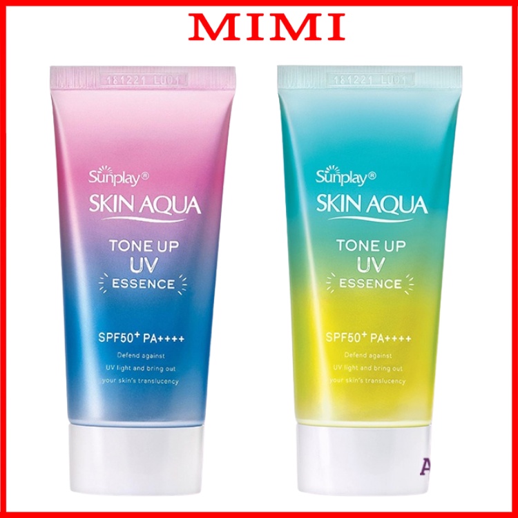 Kem chống nắng Skin Aqua Tone Up UV Essence SPF 50 Nhật Bản New