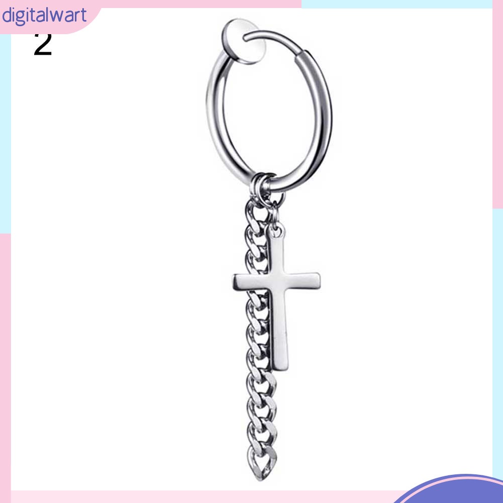 1 Khuyên Tai Kim Loại Thời Trang Cá Tính Cho Nam