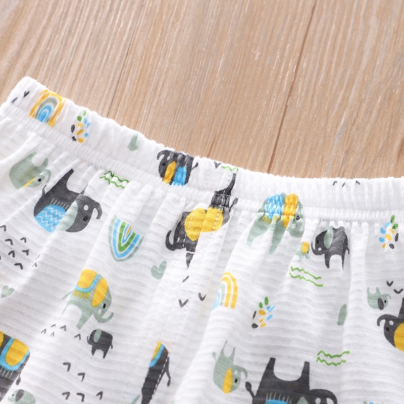 QUẦN ÁO THUN BA LỖ COTTON XUẤT KHẨU CHO BÉ - HÌNH CON VẬT