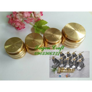 Khuôn đồng làm nút bọc vải