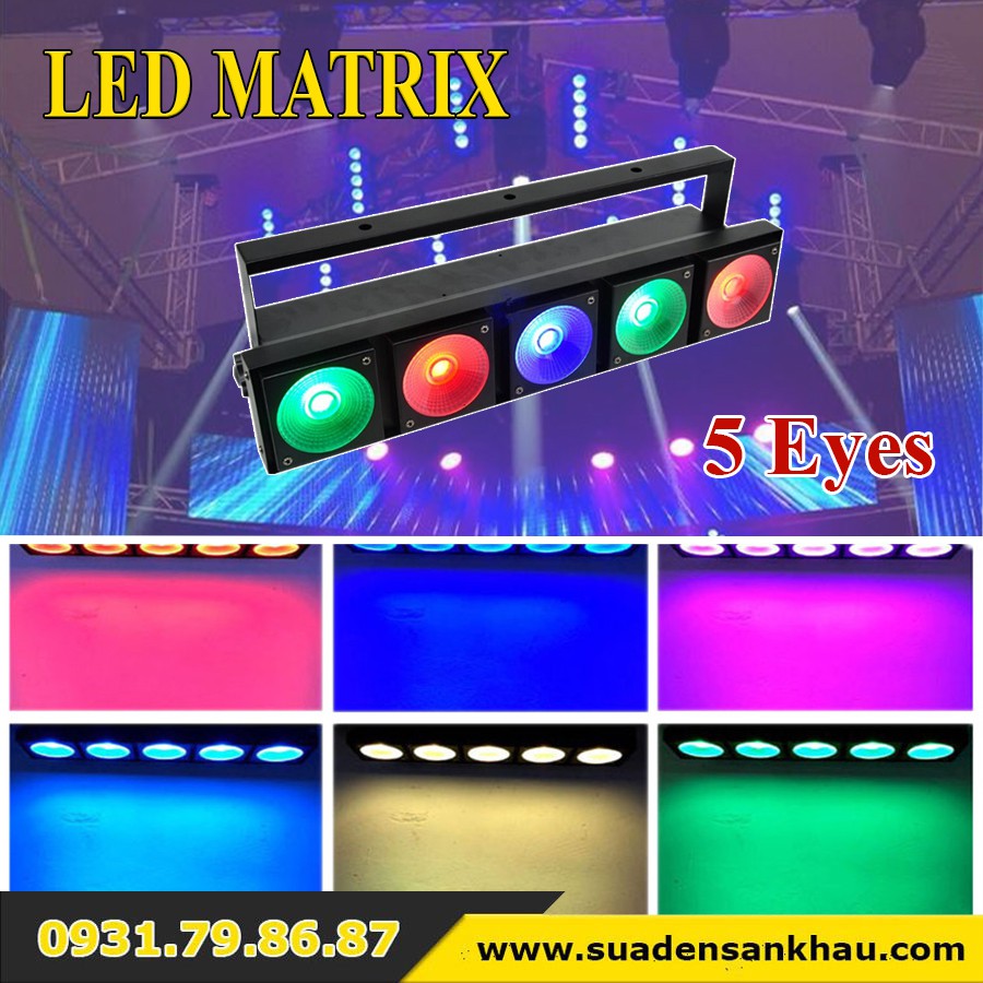 Đèn LED Matrix 5 mắt