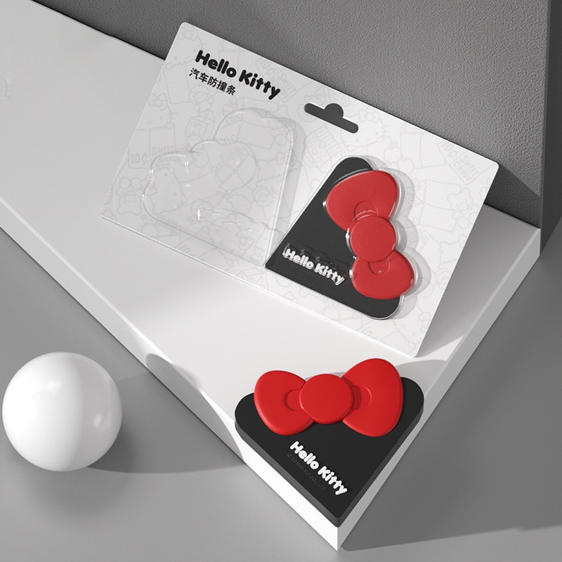 Bộ 2 Miếng Bọc Góc Cửa Xe Hơi Bằng Silicone Chống Trầy Xước