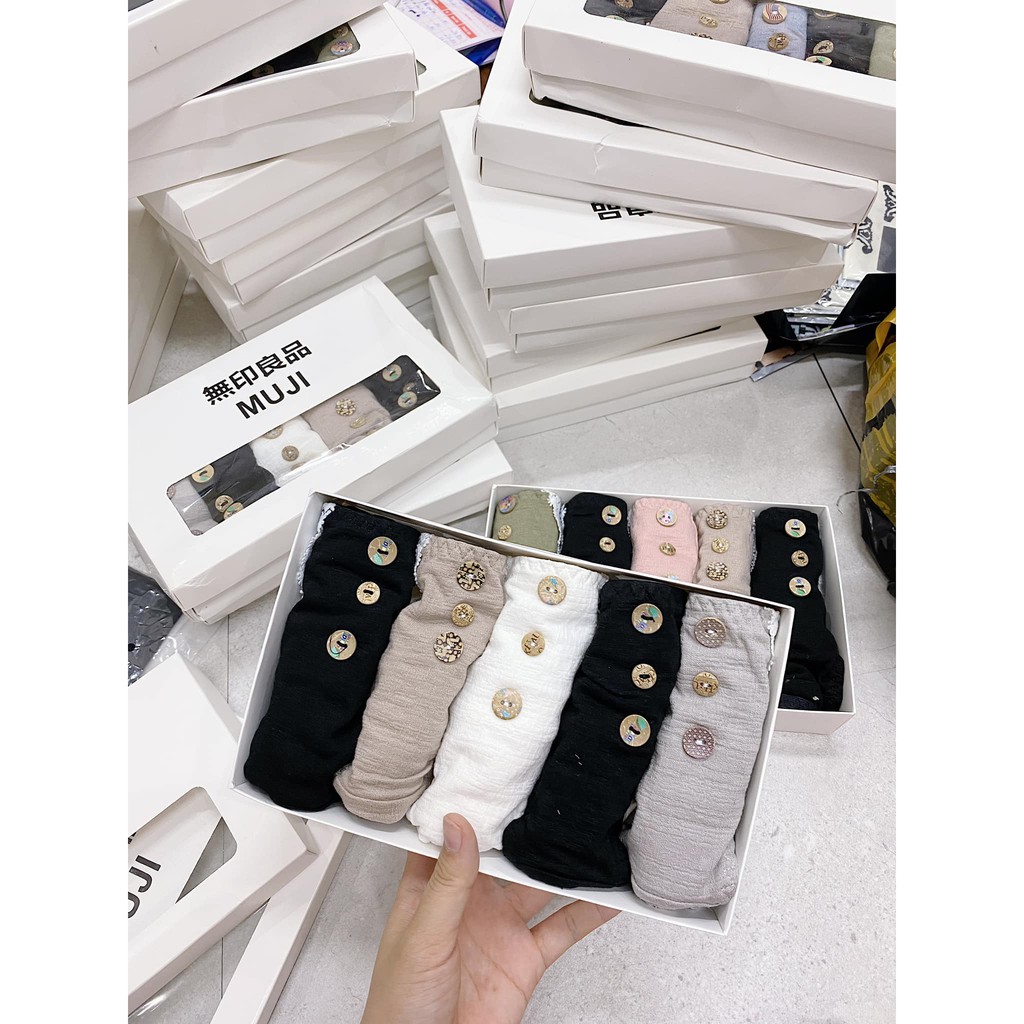 Set 5 Quần Lót Nữ Xuất Nhật Chất Cotton Mềm Mại | BigBuy360 - bigbuy360.vn