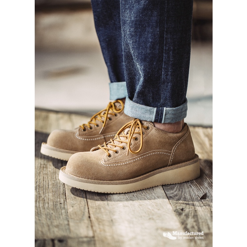 Giày da lộn MADEN thời trang công sở trẻ trung cho nam 2022