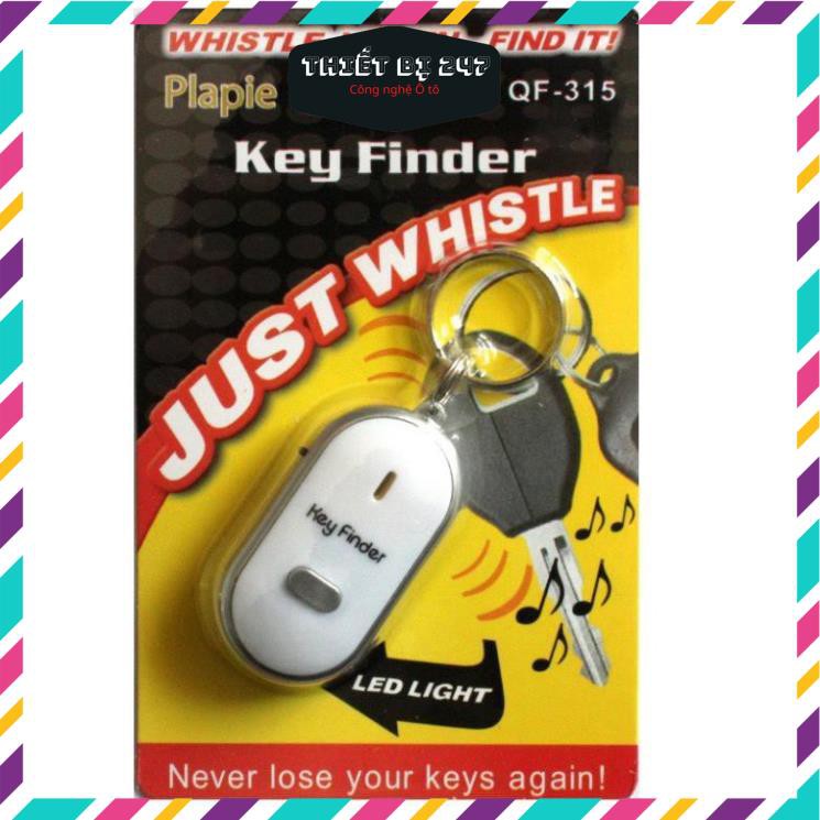 ⚡️KEY FINDER⚡️ Móc Chìa Khóa Huýt Sáo Gắn Thiết Bị Định Vị GPS Có Đèn Nhấp Nháy Chất Lượng Cao