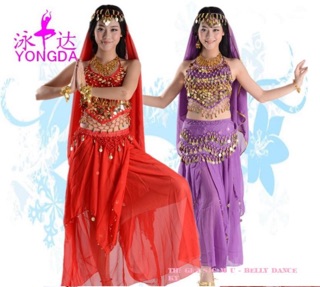 Đồ múa bụng belly dance váy