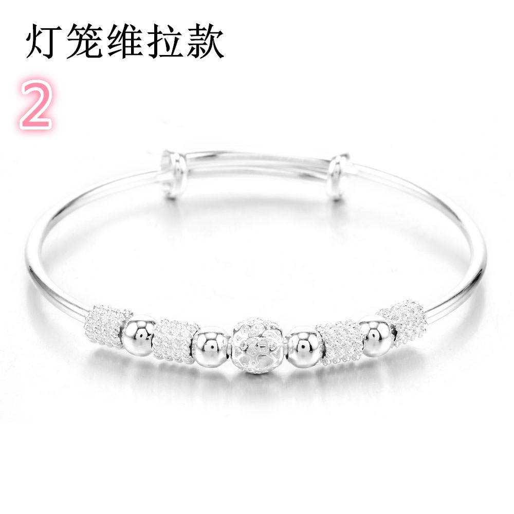 Vòng Tay Đính Hạt May Mắn Cổ Điển Có Thể Điều Chỉnh Kích Thước