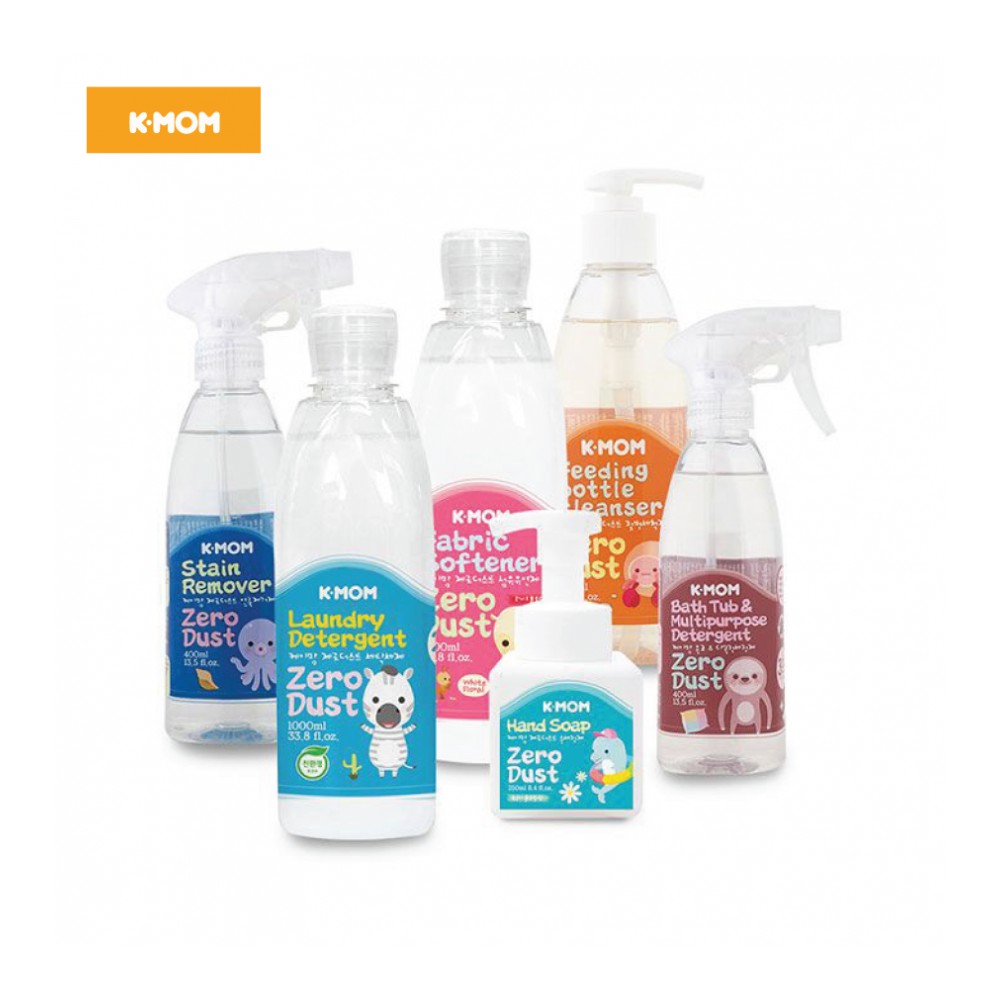 NƯỚC XẢ VẢI SIÊU MỀM ZERO DUST K-MOM HÀN QUỐC