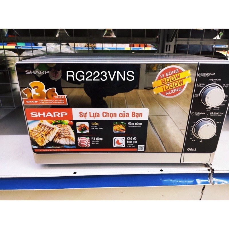 Lò Vi Sóng Sharp 20 lít 800W