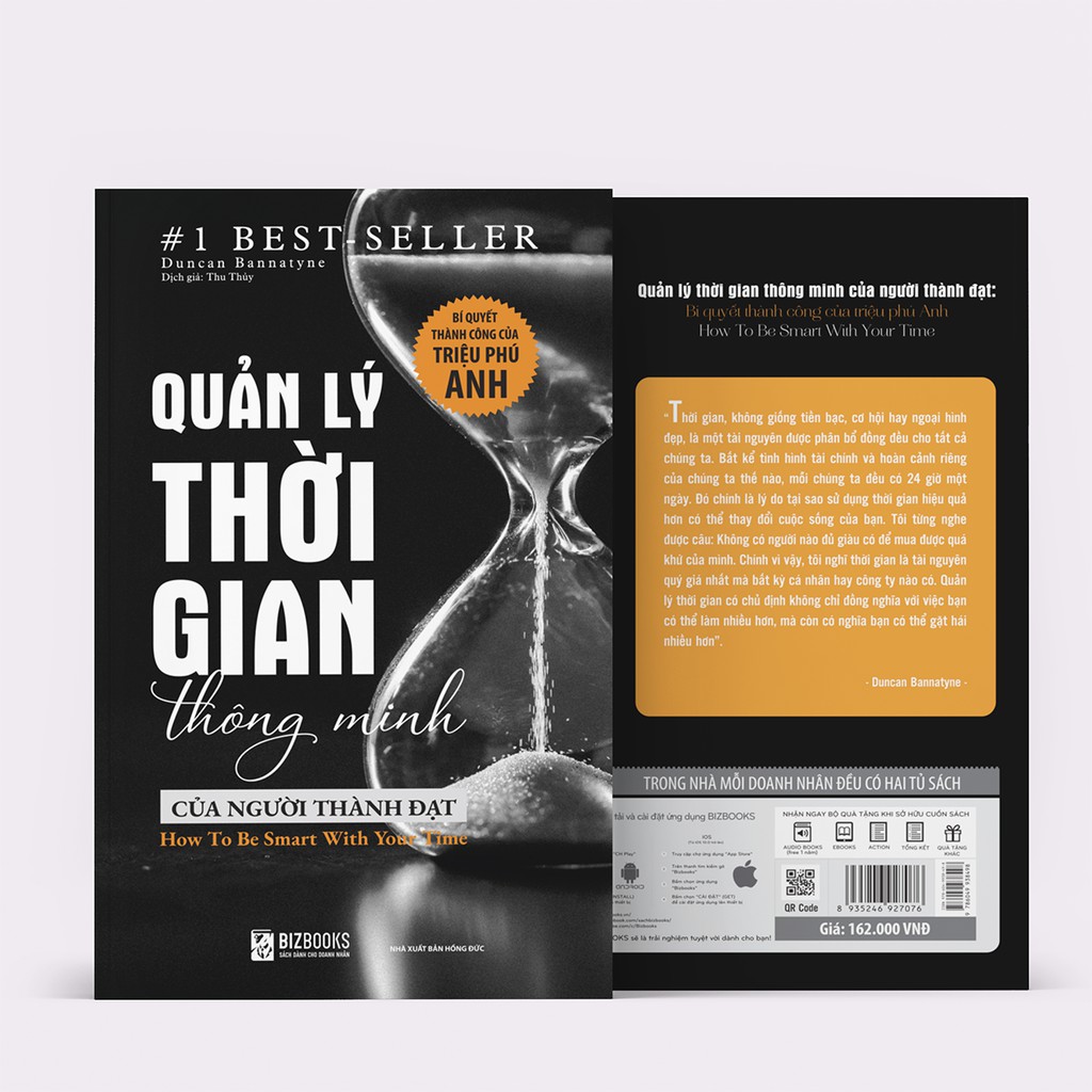 Sách - Quản lý thời gian thông minh của người thành đạt: Bí quyết thành công của triệu phú Anh | BigBuy360 - bigbuy360.vn