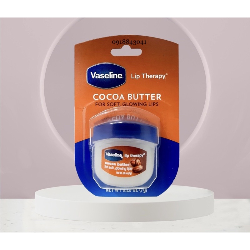 Vaseline dưỡng môi dưỡng ẩm cho da khô của Mỹ