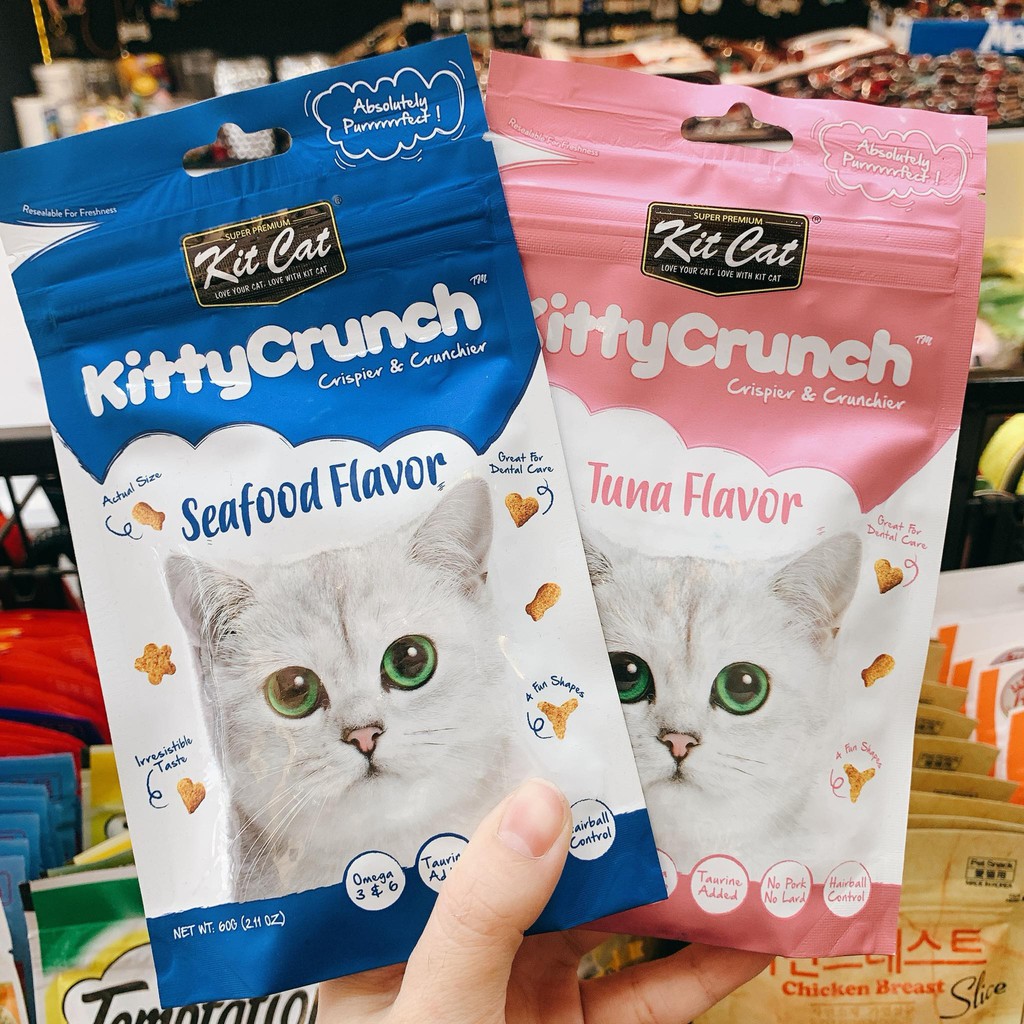 Kitty Cruch Bánh thưởng cho mèo / Gói 60gr