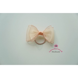 Cột tóc cho bé, cột nơ voan handmade, C8