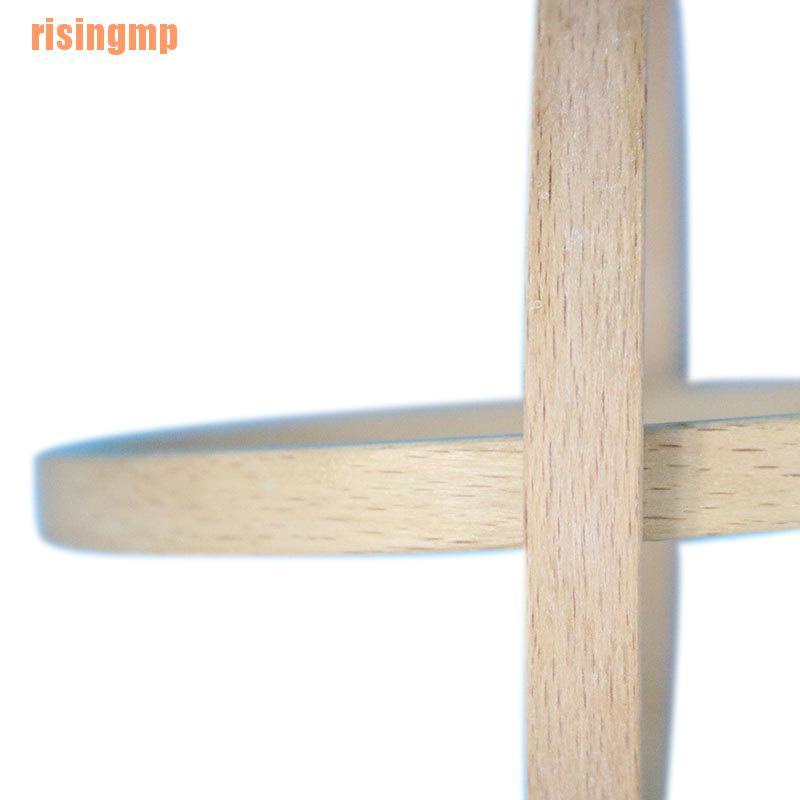 Khung Thêu Bằng Gỗ Tre Hình Tròn DIY