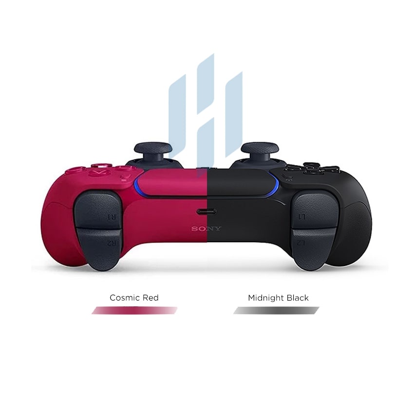 Tay cầm chơi game PS5 chính hãng Midnight Black & Cosmic Red Dualsense Controller Playstation 5