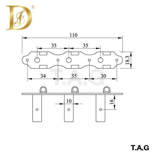 Bộ khoá đàn Guitar Classic DerJung DJ105, DJ315, DJ405 cao cấp chính hãng