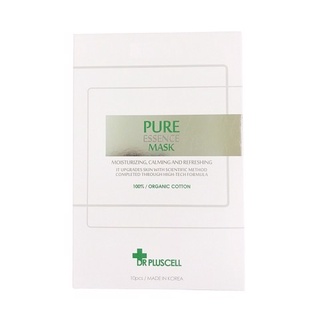 Mặt Nạ Tái Tạo Da Dr Pluscell Pure Essence Mask - Hộp 10 Miếng