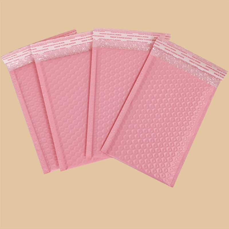 (SIZE 13X18)Túi bóng khí gói hàng Bubble Mailer -Combo 100 Túi bóng khí gói hàng Bubble Mailer -màu hồng