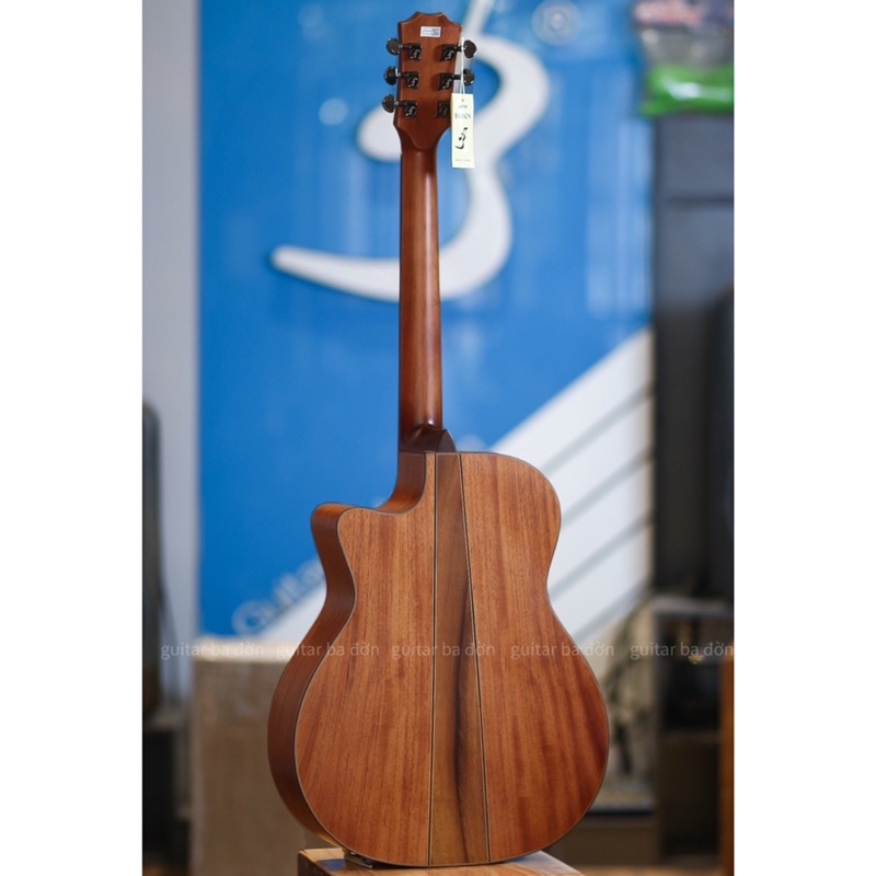 Đàn Guitar Acoustic T350 Ba Đờn, Gỗ Hồng Đào Cao Cấp - Tặng Bao Da, Pick, Capo