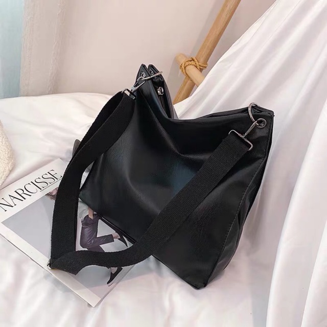 [Mã SKAMSALE06 giảm 10% tối đa 100K đơn 150K] Túi da cá tính unisex ulzzang (có sẵn, hình thật ở cuối) | BigBuy360 - bigbuy360.vn