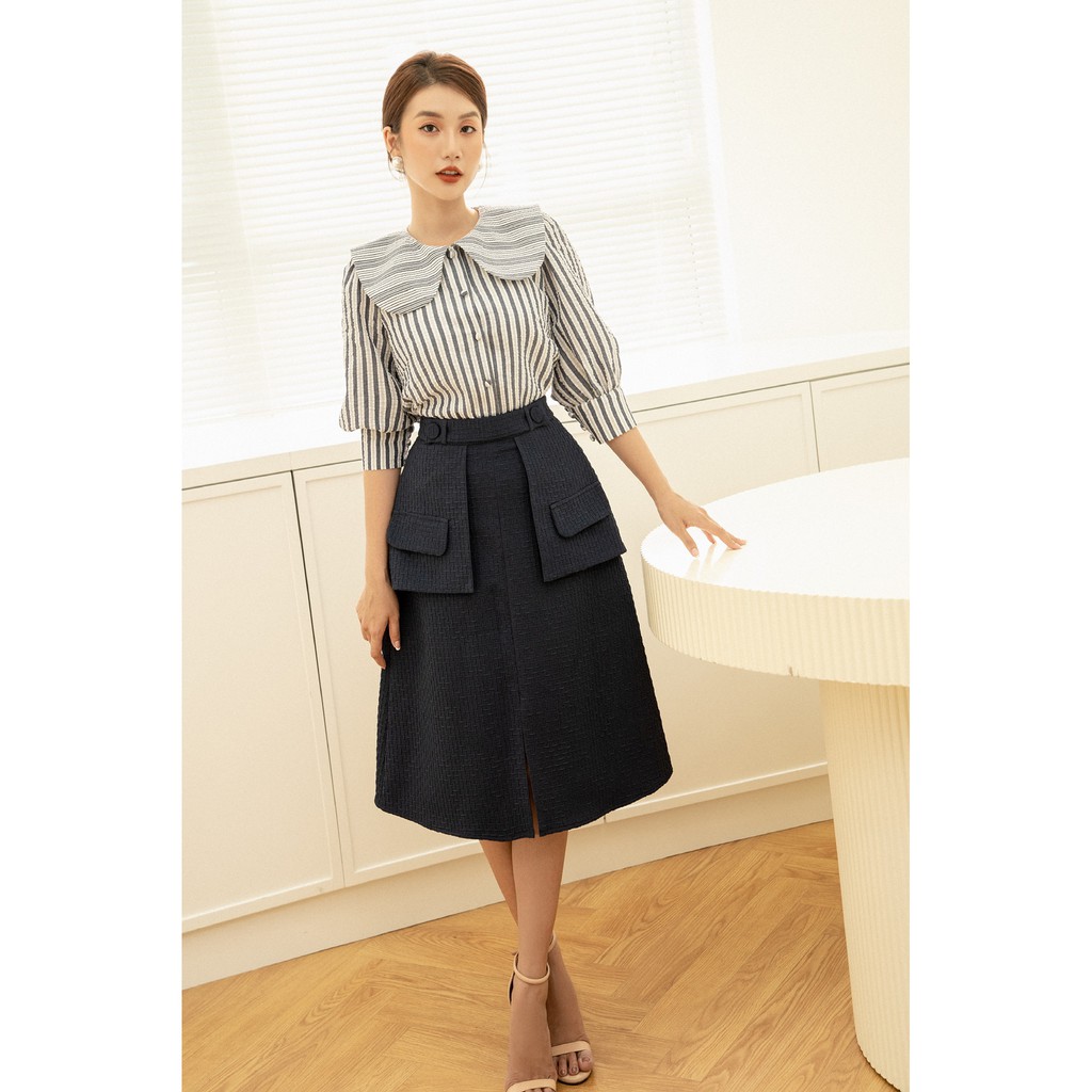 OLV - Chân váy Royal Blue Midi Skirt | BigBuy360 - bigbuy360.vn
