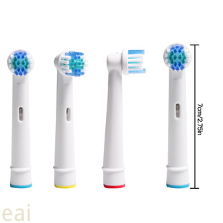 Set 4 đầu bàn chải đánh răng điện thay thế cho bàn chải Braun ORAL-B