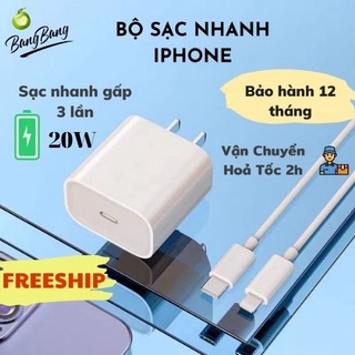 Củ sạc nhanh Iphone, sạc nhanh 20W Iphone 11,12,13 Chính hãng – bộ sạc nhanh 20W – Bảo hành 12 tháng