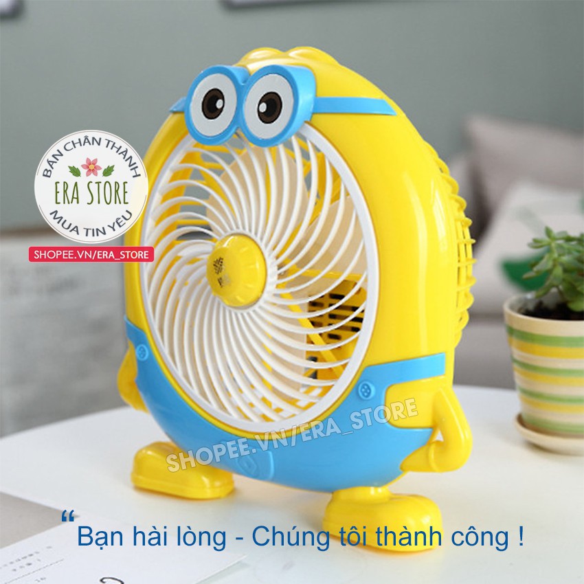 Thanh lý Quạt Điện Mini 3 Cánh Để Bàn Hình Minion Và Các Con Thú Ngộ Nghĩnh, Gió Mát cho bé (Loại Tốt) | BigBuy360 - bigbuy360.vn