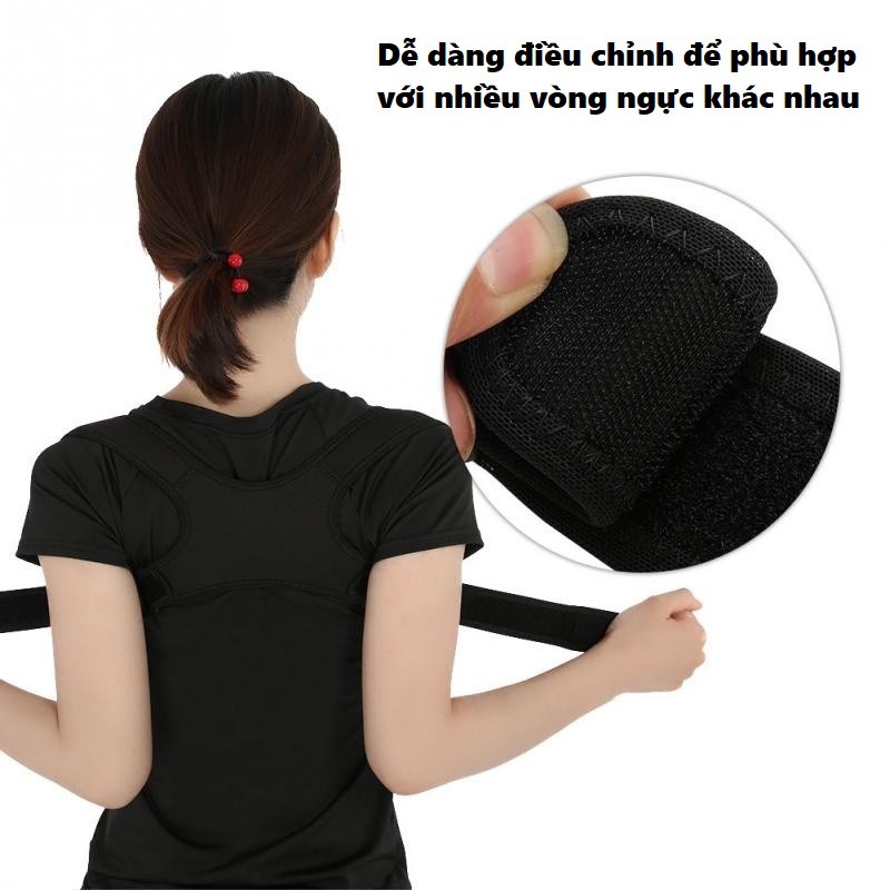 Đai lưng chống gù hình chữ X - Thiết bị hỗ trợ chỉnh dáng đi đứng