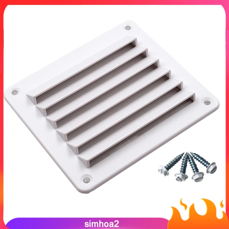 Bộ 2 Lỗ Thông Hơi Hình Chữ Nhật Bằng Nhựa Abs Cho Tàu Thuyền Rv - 140mm X 125mm | BigBuy360 - bigbuy360.vn