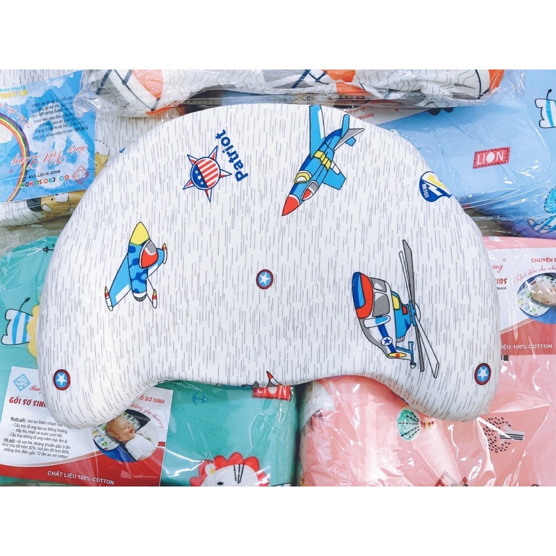 Gối cao su non Chống méo đầu cho bé Việt Long