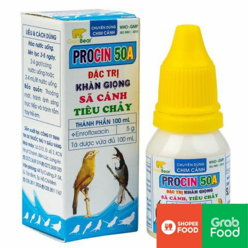Procin 50a Cho Chim Cảnh Gia Cầm