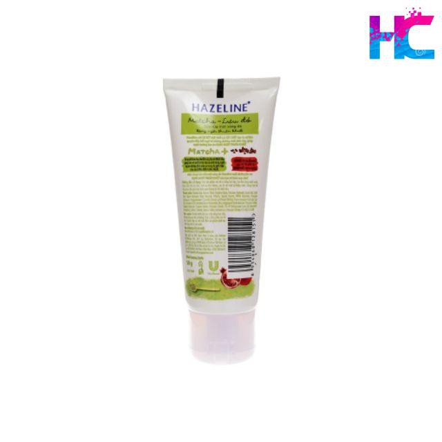 Sữa rửa mặt Hazeline Matcha lựu đỏ 50g - hang_chuan