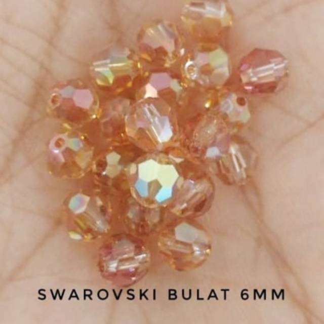 Vòng Tay Pha Lê Swarovski Kích Thước 6mm