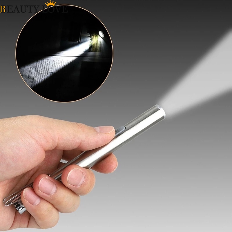 Bút Đèn Pin LED Y Tế Cầm Tay Sạc USB Mini Siêu Sáng