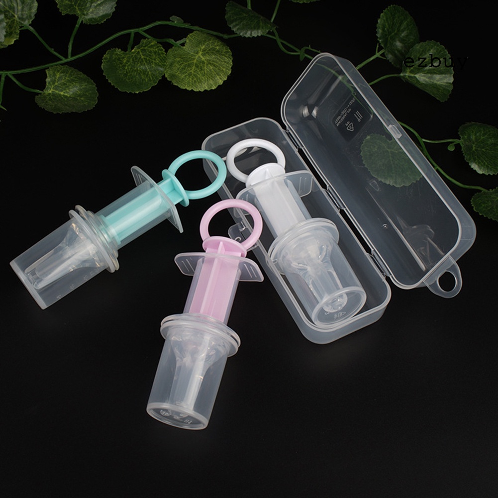 Ống bơm thuốc/thức uống trong suốt cho bé